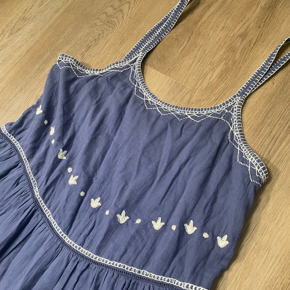 sold ~ SPELL Folklore Sundress Navy blue XL 10 12 Spell & the Gypsy Collective - Picture 8 of 13